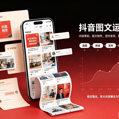 清河门抖音图文代运营服务